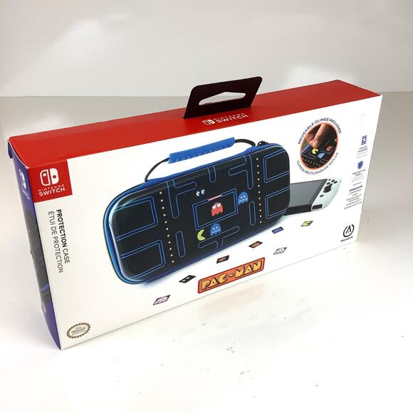 NEW * PAC-Man Protection Case for Nintendo Switch PowerA Retro Arcade Style - Picture 2 of 6